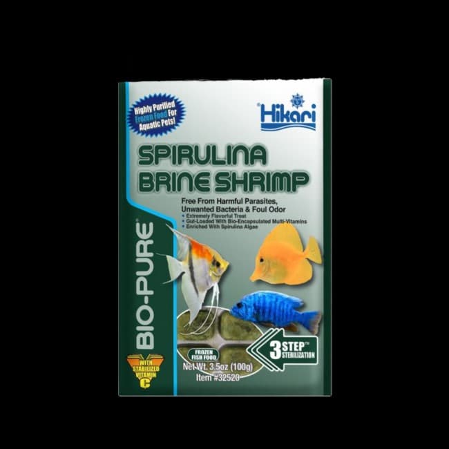 Hikari Frozen Spirulina Brine Shrimp - 3.5oz Cube