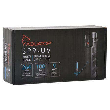 Aquatop 264 GPH Internal Filter with 9 Watt UV Sterilization Sp9-UV